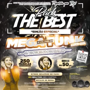 PACK THE BEST - ESPECIAL MEGA FUNK VOL.34