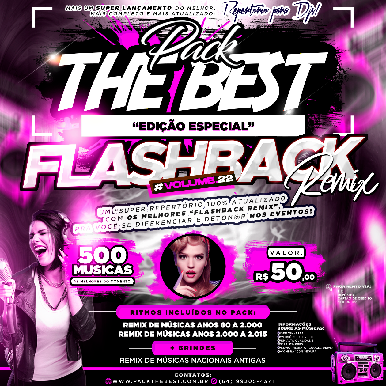 PACK THE BEST - ESPECIAL FLASHBACK REMIX VOL.22