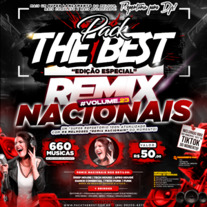 PACK THE BEST - ESPECIAL REMIX NACIONAIS VOL.23