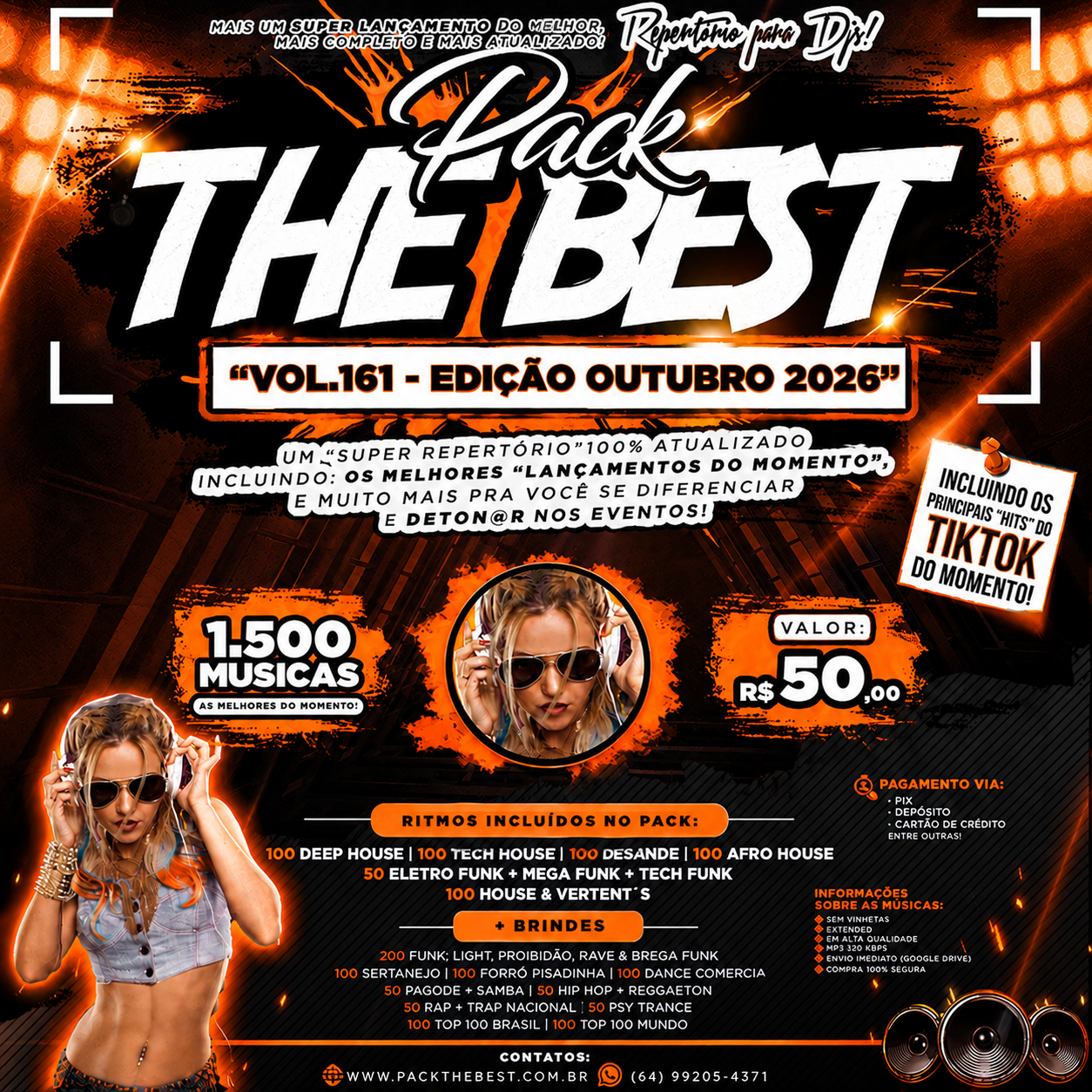 PACK THE BEST VOL.161 - EDIÇÃO DE OUTUBRO 2026